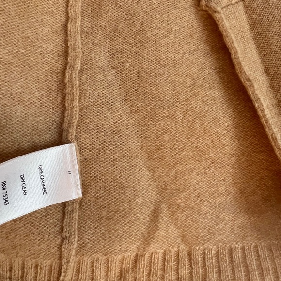 Max Studio - Camel Cashmere Cardigan (M) - Picture 5 of 5